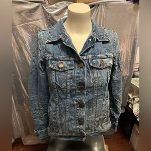 Madewell Blue Jean Jacket with Button Details